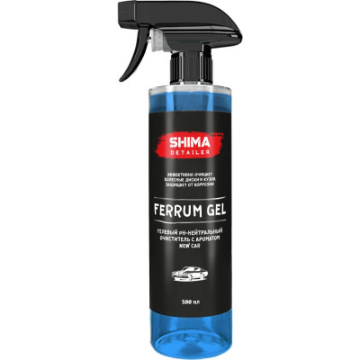 PH-нейтральный гелевый очиститель SHIMA DETAILER FERRUM GEL 4634444150951 NEW CAR