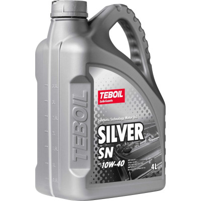 Моторное масло TEBOIL Silver Sn, 10w-40, 4 л 3452412