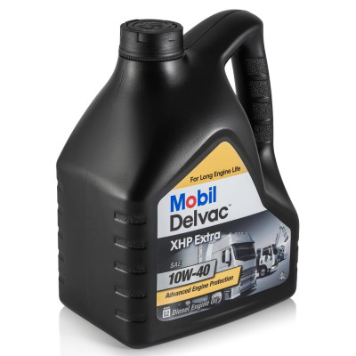 Синтетическое моторное масло MOBIL Delvac XHP Extra 10W40 152657