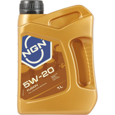 Синтетическое моторное масло NGN 5W-20 SM/CF FUSION 172085634