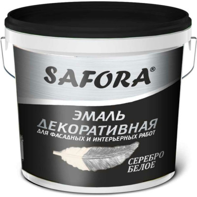 Декоративная акриловая перламутровая краска SAFORA ЭМ100/2