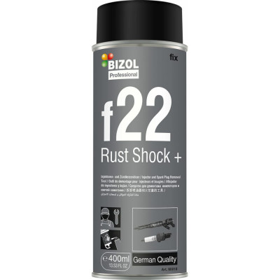 Средство для демонтажа форсунок и свечей накала Bizol Rust Shock+ f22 80018