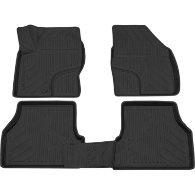 Полиуретановые салонные коврики для Ford Focus II 08-11 REZKON 0516010100