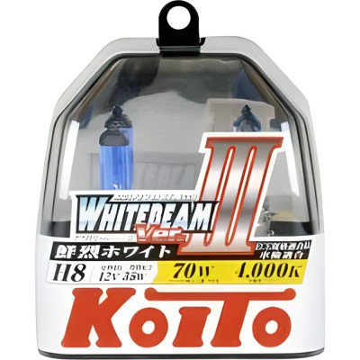 Высокотемпературная лампа KOITO Whitebeam H8 P0758W 20034