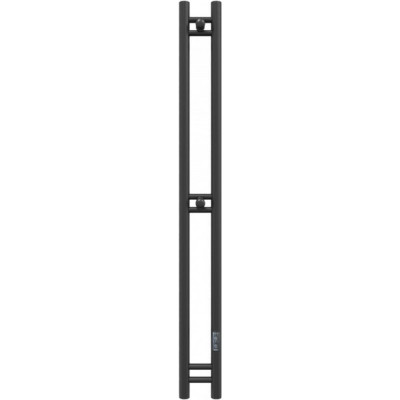 Электрический полотенцесушитель Teymi Lina Stick 10x120, с таймером, подключение левое/правое, черный матовый E80348 ЦБ-00267162