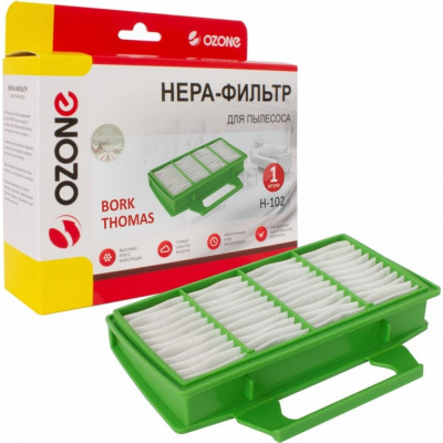 Синтетический hepa фильтр для пылесоса OZONE H-102