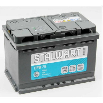 Аккумуляторная батарея Stalwart EFB STE 75.1