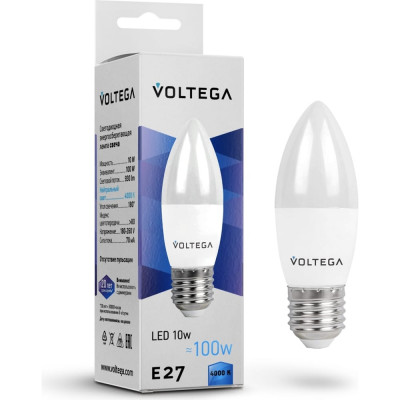 Светодиодная лампа VOLTEGA Simple E27 8452