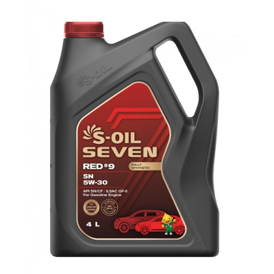 Моторное масло S-OIL SEVEN 4 л E107623