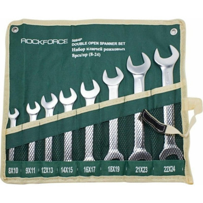 Набор рожковых ключей Rockforce RF-5084P