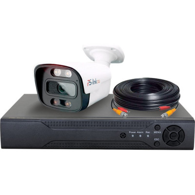 Комплект видеонаблюдения PS-link ahd 2мп kit-c201hdc 4104