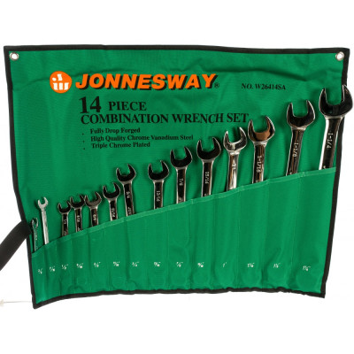 Набор комбинированных ключей Jonnesway W26414S