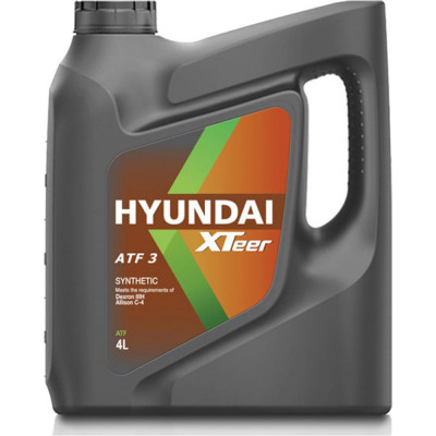 Синтетическое трансмиссионное масло HYUNDAI XTeer XTeer ATF 3 1200006