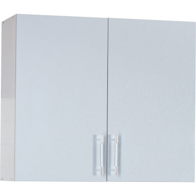 Шкаф для посуды SANTREK 80 серебристый металлик (с сушкой) фасад МДФ 47988