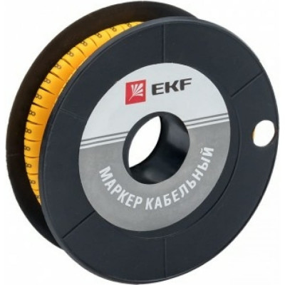 Кабельный маркер EKF ЕС-2 PROxima plc-KM-4-8