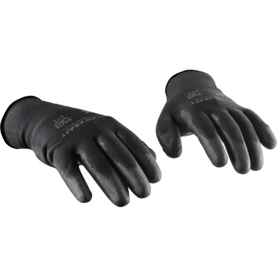 Легкие бесшовные защитные перчатки WIEDERKRAFT WDK-PU01B/XXL