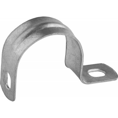 Металлические однолапковые скобы для крепления металлорукава СВЕТОЗАР 60211-20-50