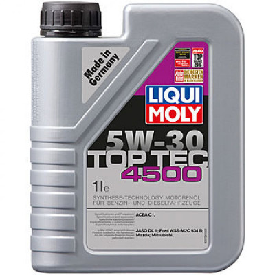 HC-синтетическое моторное масло LIQUI MOLY Top Tec 4500 5W-30 C1 2317