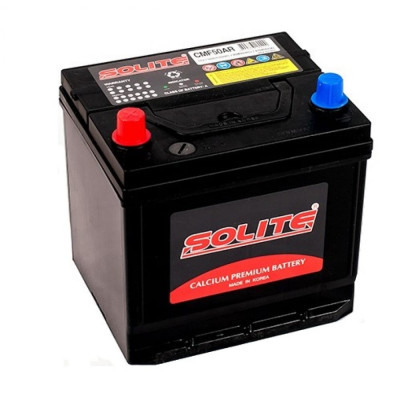 Автомобильный аккумулятор Solite 6СТ50 CMF50AR
