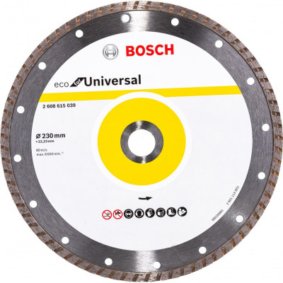 Алмазный диск Bosch ECO Univ.Turbo 2608615039