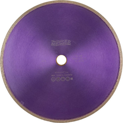 Алмазный диск по граниту MESSER 350D-2.2T-7.5W-25.4/32 Д.О. 01-22-350