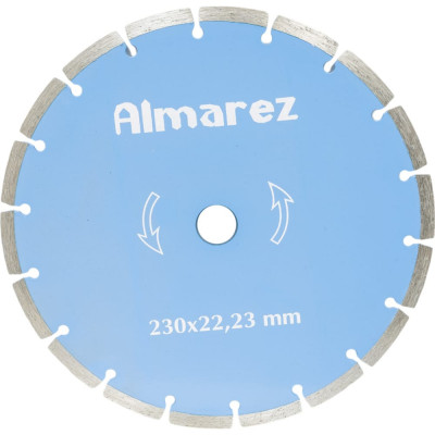 Отрезной алмазный диск по кирпичу, блоку Almarez 304230