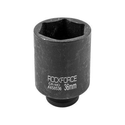 Удлиненная ударная шестигранная торцевая головка Rockforce RF-4458536