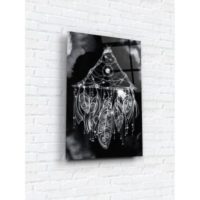 Картина на стекле ARTABOSKO ловец снов черный WBR-02-683-04