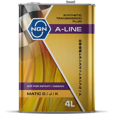 Масло трансмиссионное NGN A-LINE ATF Matic D/J/K V182575191