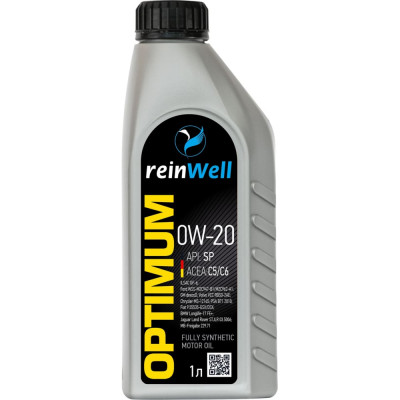 Моторное масло Reinwell 0W-20, ILSAC GF-6, API SP 4944