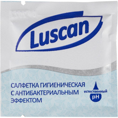 Антибактериальные влажные салфетки Luscan 1625793
