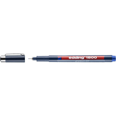 Капиллярная ручка-фломастер для черчения EDDING E-1800-0.1#3