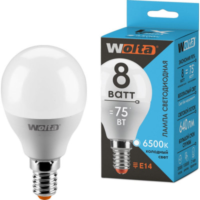 Светодиодная лампа Wolta 30W45GL8E14