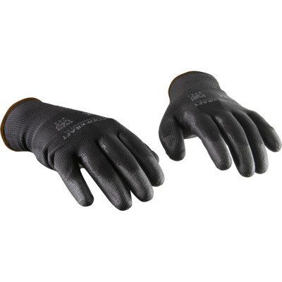 Защитные легкие бесшовные перчатки WIEDERKRAFT WDK-PU01B/XL