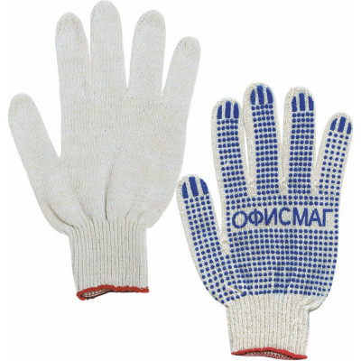 Хлопчатобумажные перчатки ОФИСМАГ 605503