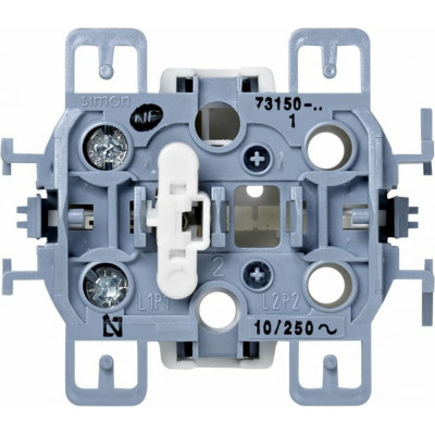Одноклавишный кнопочный выключатель Simon S73, S73 Loft С73150-0039