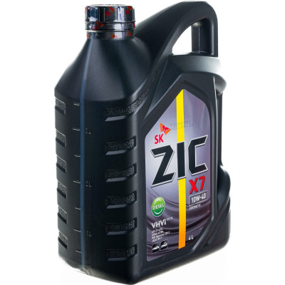 Синтетическое масло для коммерческой техники zic X7 10w40 Diesel 162607