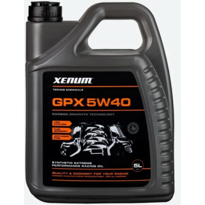 Vмоторное масло XENUM GPX 5W40 1037005