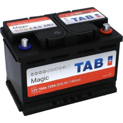 Аккумуляторная батарея TAB Magic 6СТ-78.0 189080