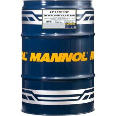 Синтетическое моторное масло MANNOL ENERGY 5W30 7019