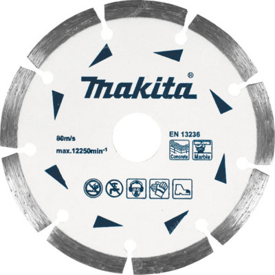 Сегментированный диск алмазный по бетону/мрамору Makita Эконом 230x22.23x7 мм D-52788