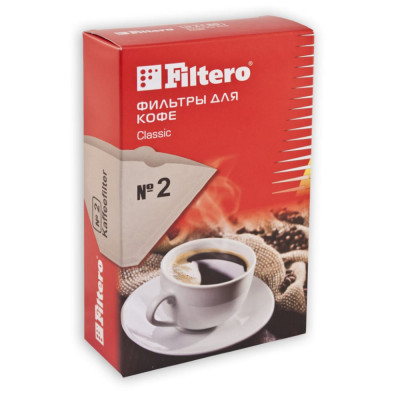 Комплект фильтров для кофе FILTERO №2 2/240
