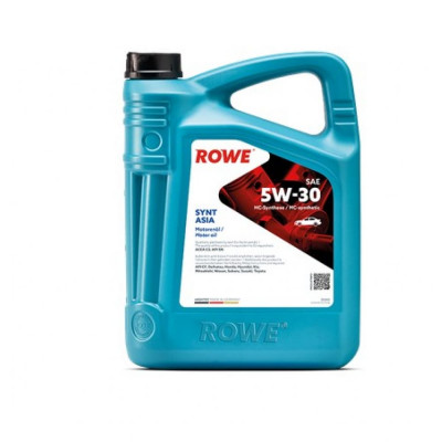 Моторное полусинтетическое масло Rowe HIGHTEC SYNT ASIA SAE 5W-30 20245-0040-99