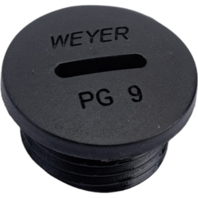 Заглушка отверстия Weyer DPK-P09B WE6801000
