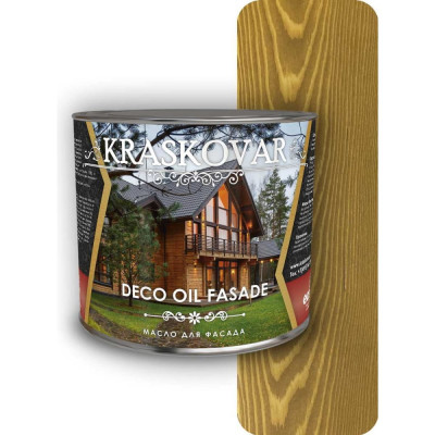 Масло для фасада Kraskovar Deco Oil Fasade 1161