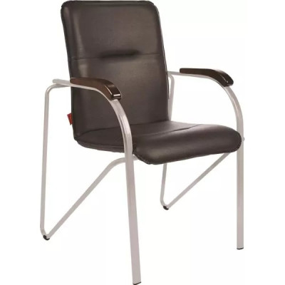 Конференц-кресло ООО Комус samba chrome светло-бежевый искусственная кожа металл хромированный каркас 1205551