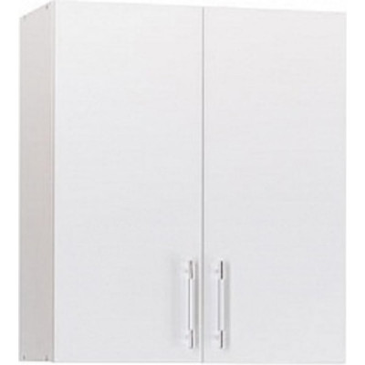 Шкаф для посуды SANTREK 80 белый металлик фасад МДФ 47977