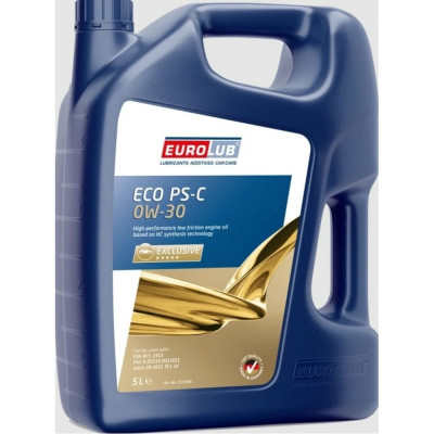 Моторное синтетическое масло EUROLUB ECO PS-C 0W-30 ACEA C2 219005