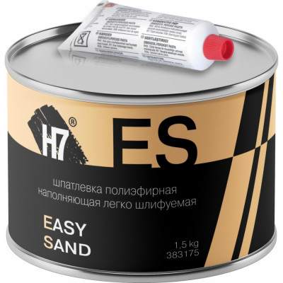 Полиэфирная наполняющая легко шлифуемая шпатлевка H7 Easy Sand 383175