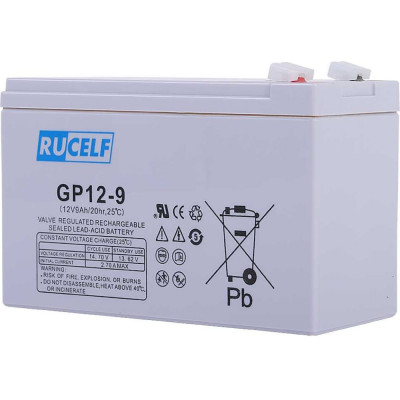 Аккумуляторная батарея GP 12-9 RUCELF КА-00008600
